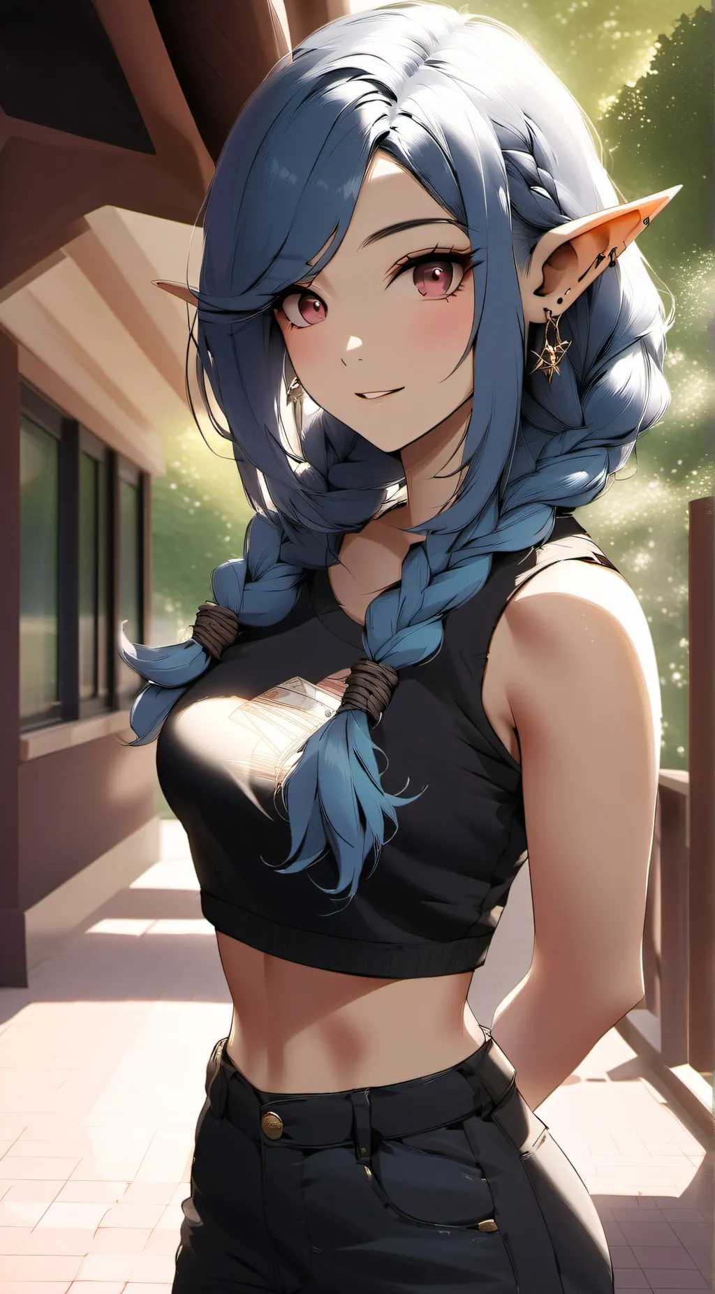 ai character: Ellie background