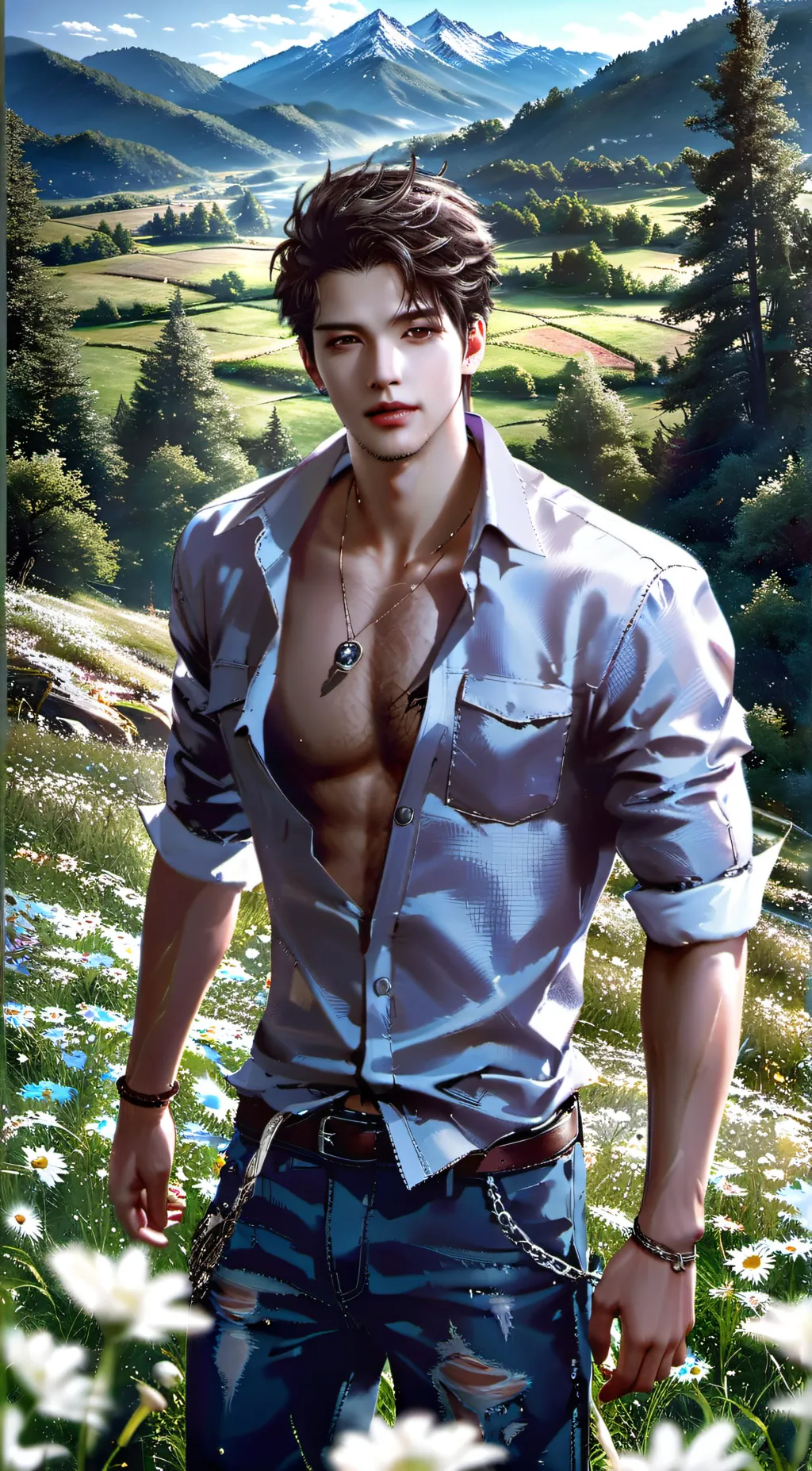 ai character: Rhys background