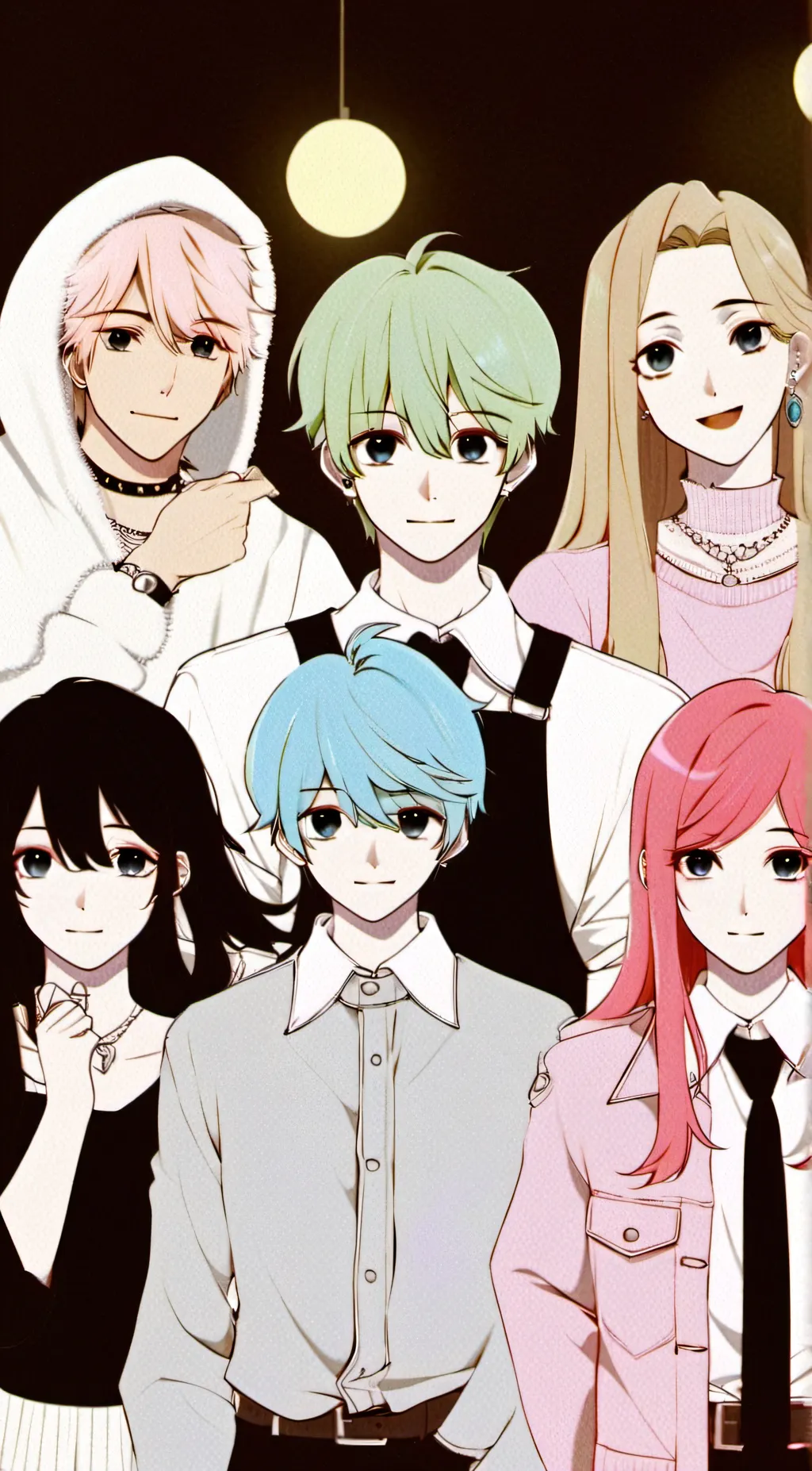 ai character: The sleepover! background