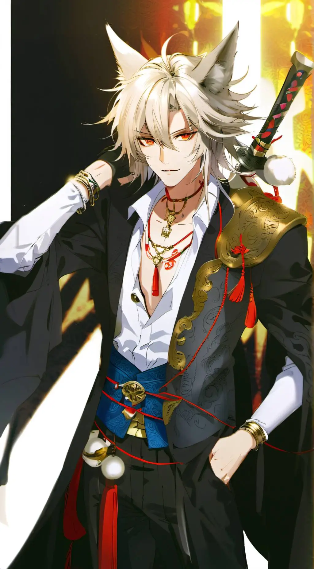 ai character: Gabriel Morning⭐ background