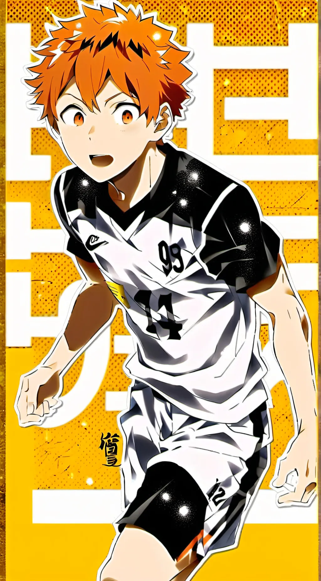 ai character: Shoyo Hinata background