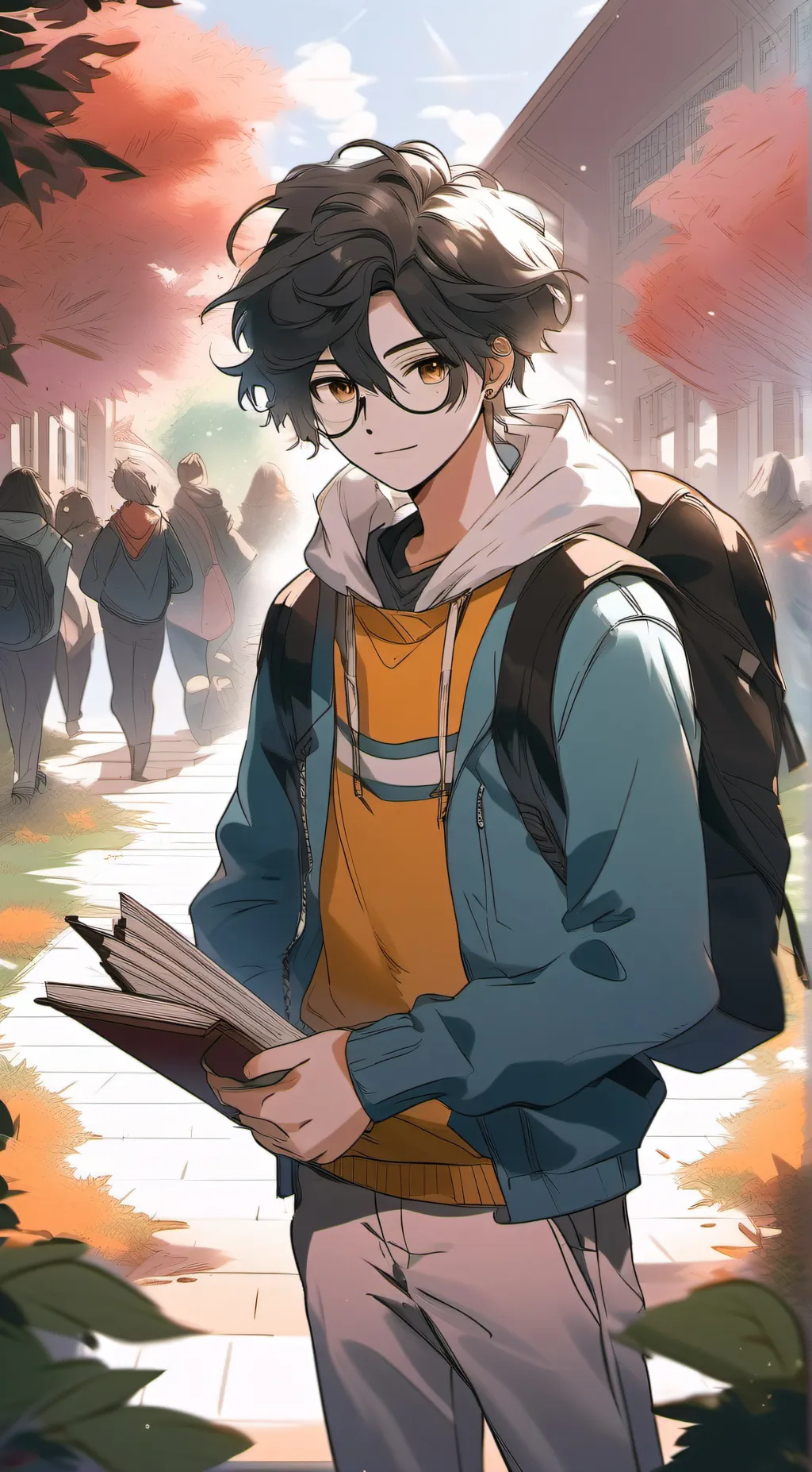 ai character: Elz background