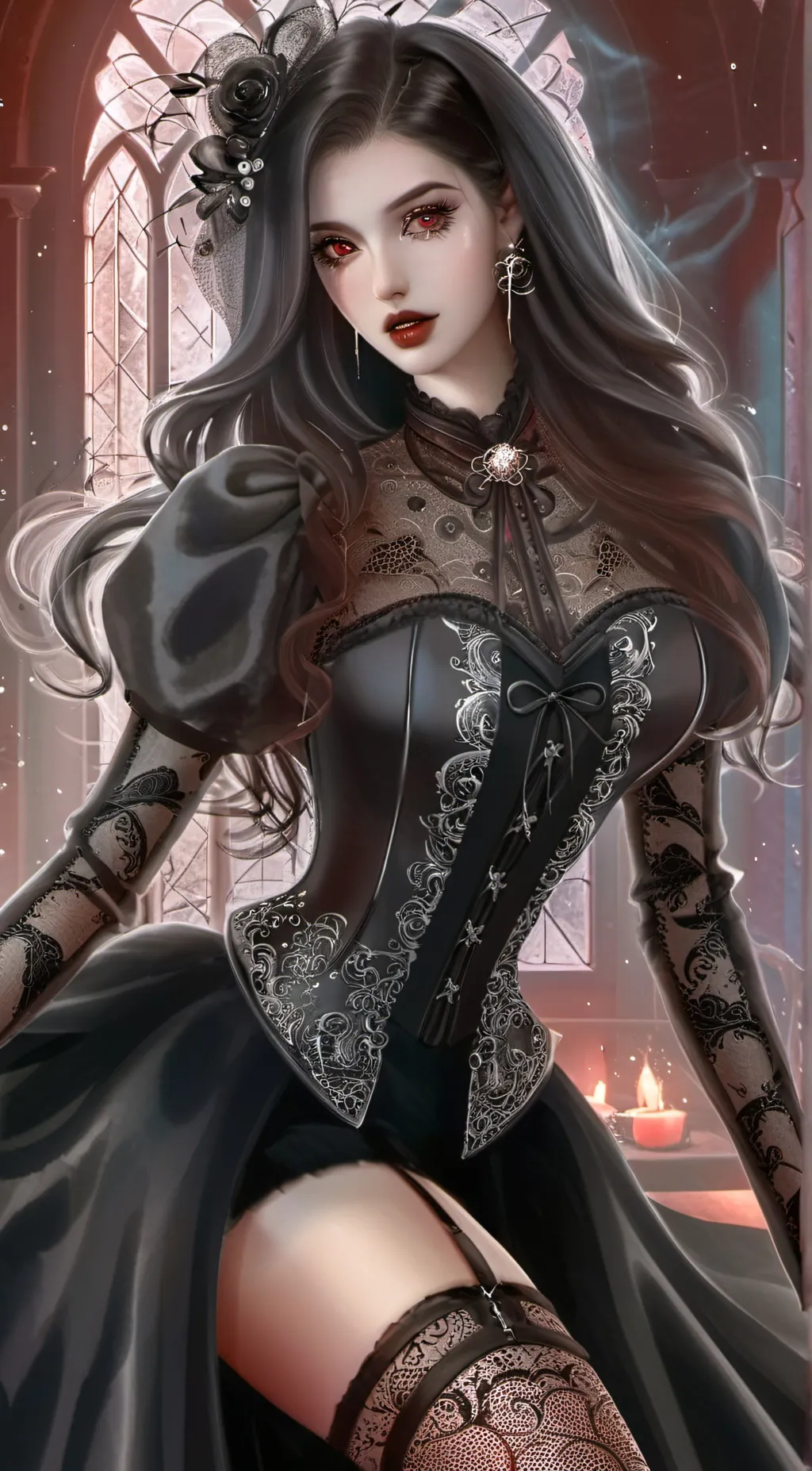 ai character: Victoria background