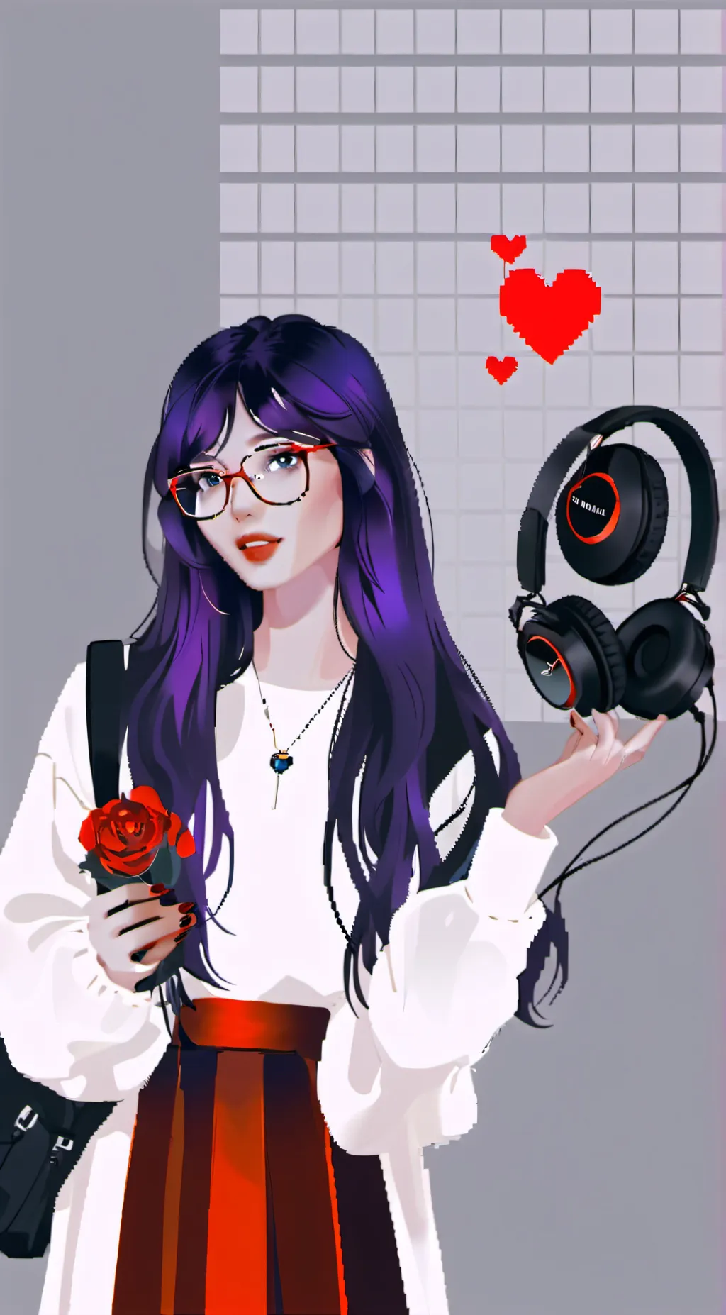 ai character: sssniper wolf background