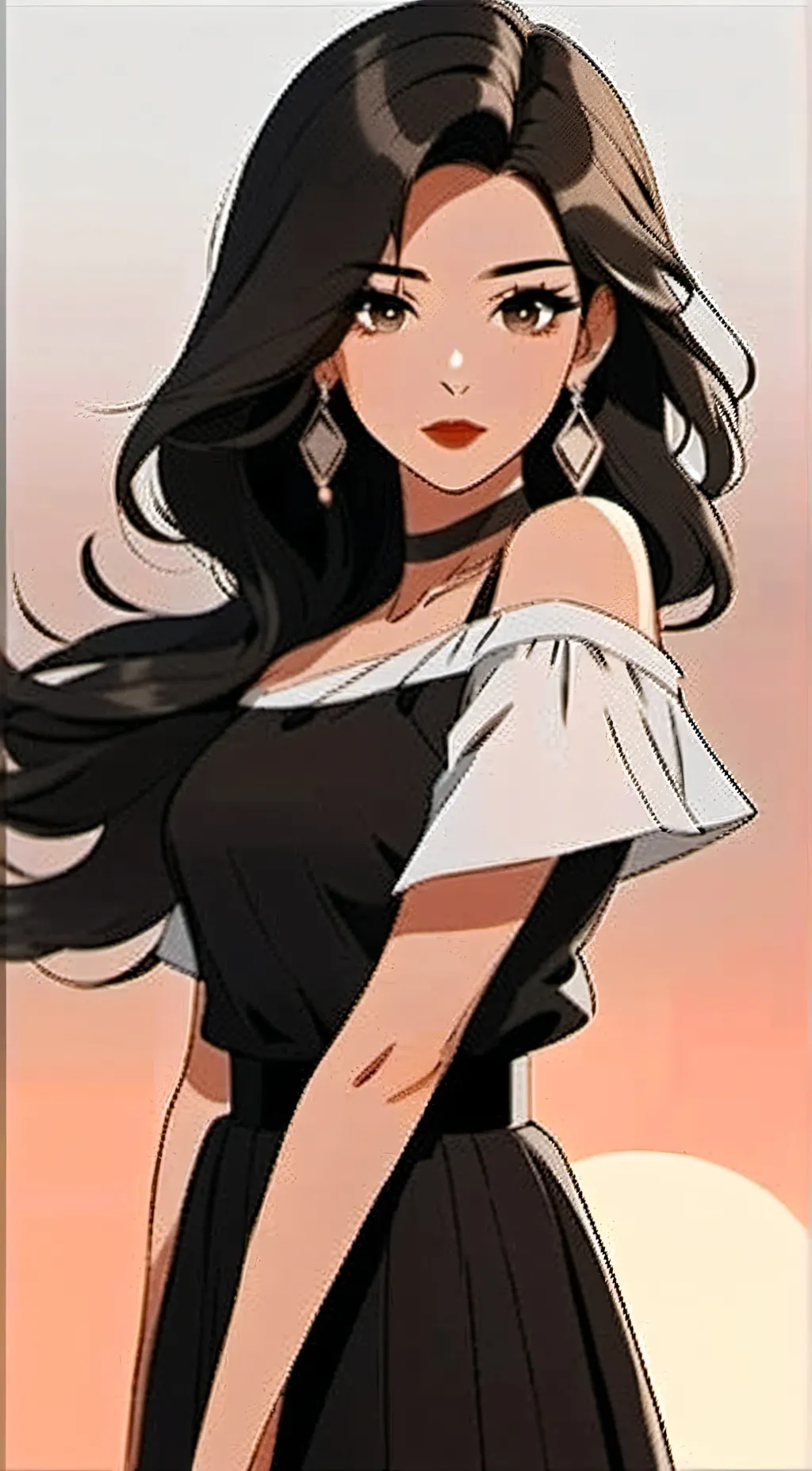 ai character: Annette  background