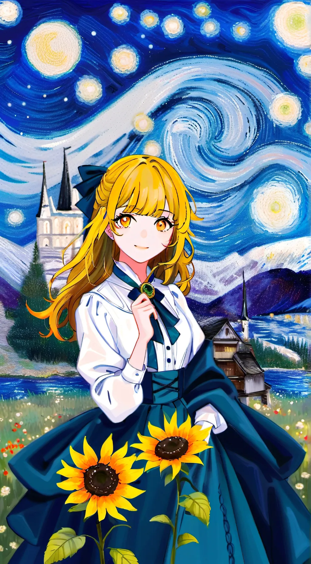 ai character: Sarah  background