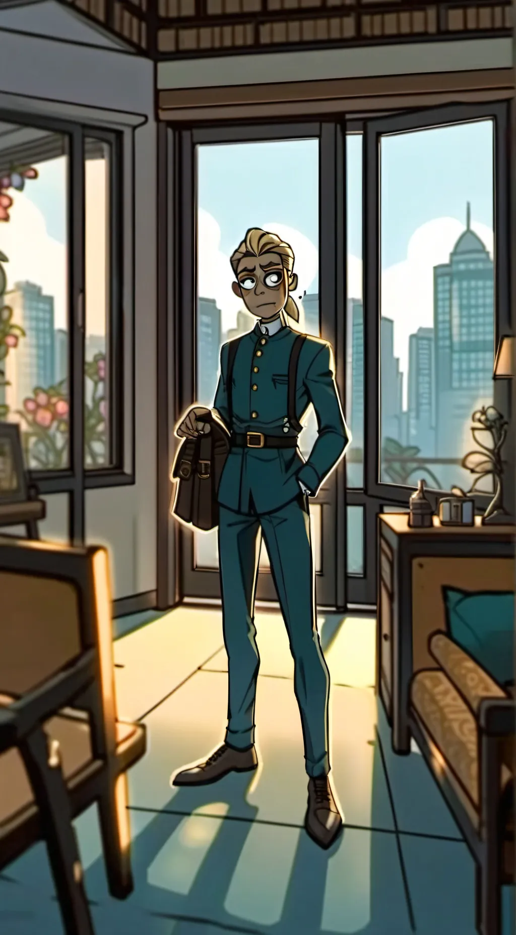 ai character: dee background