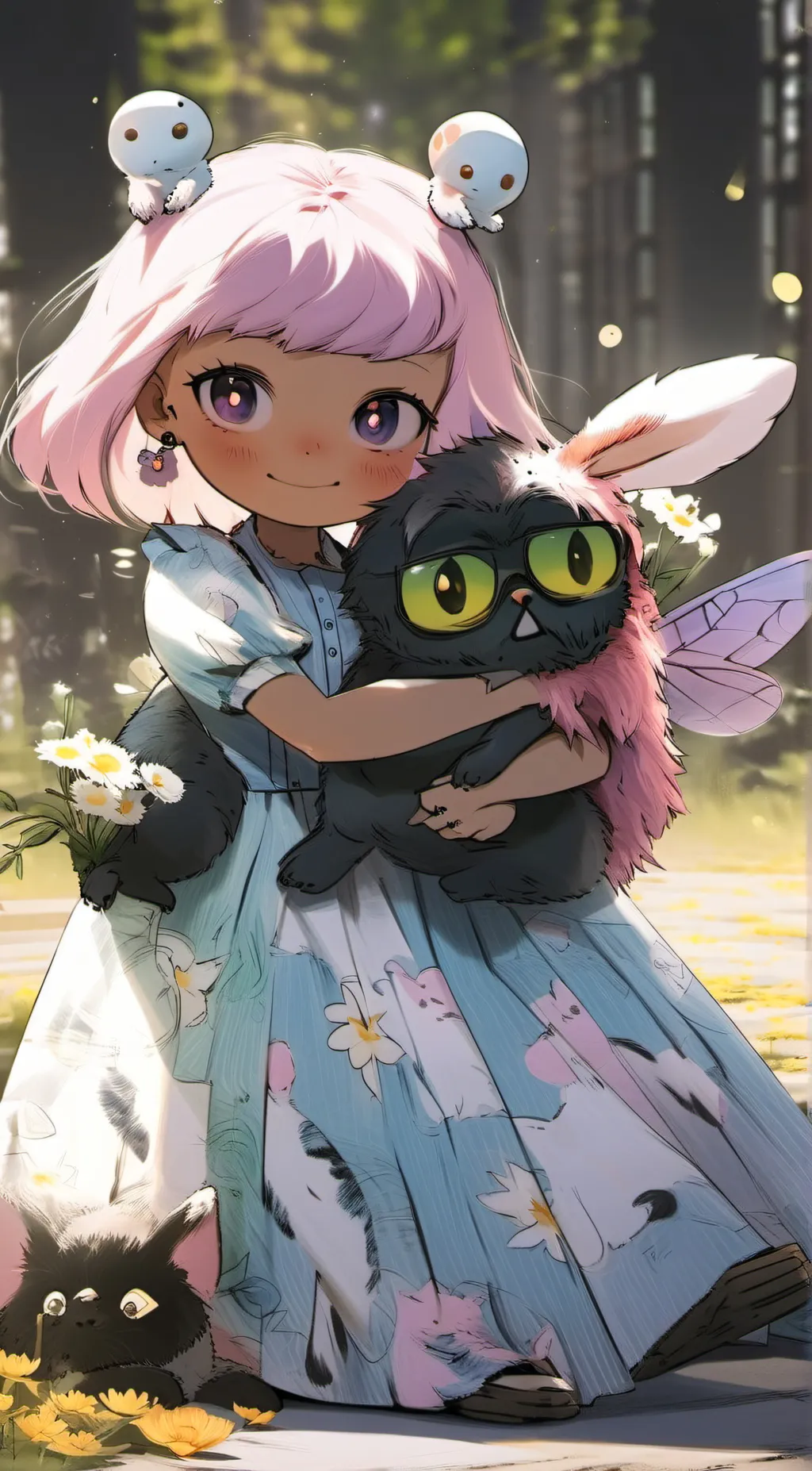 ai character: U mommy long legs background