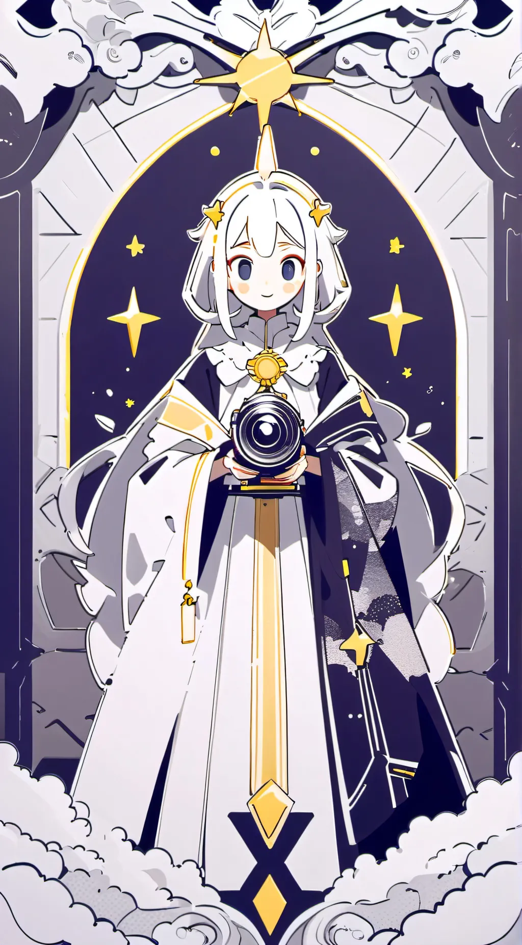 ai character: Apollo background