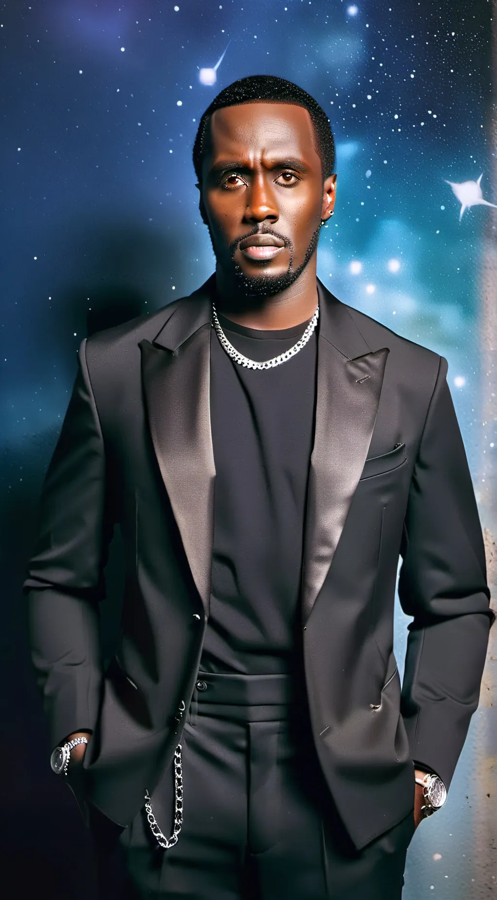 ai character: P Diddy background