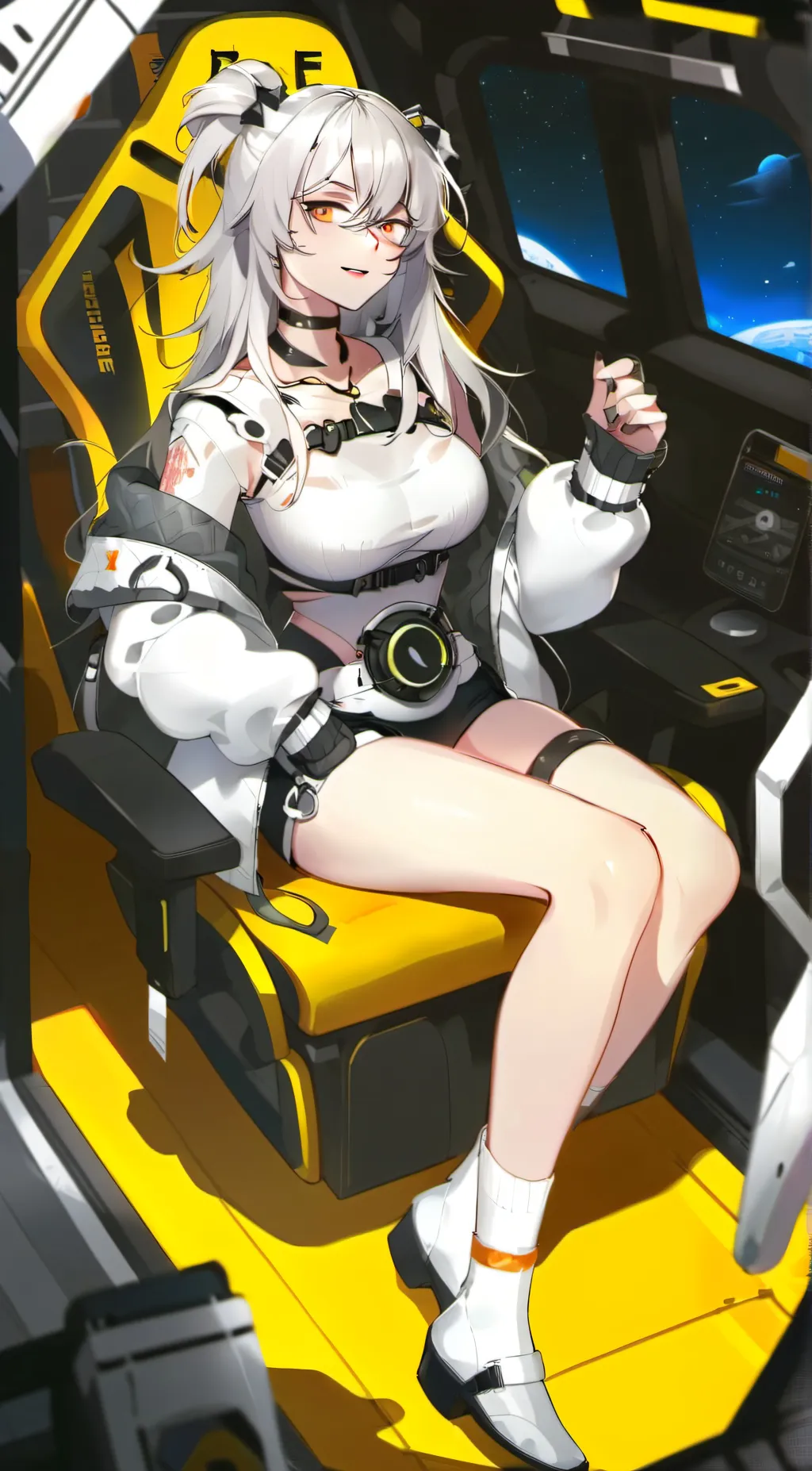 ai character: lily background