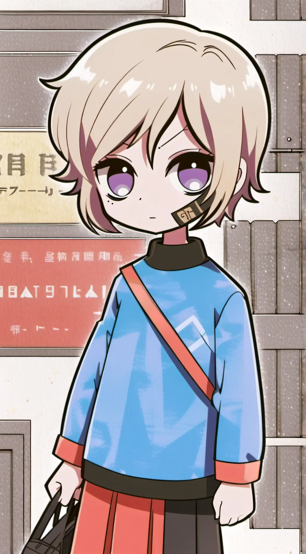 ai character: CLASS 1-A!  background