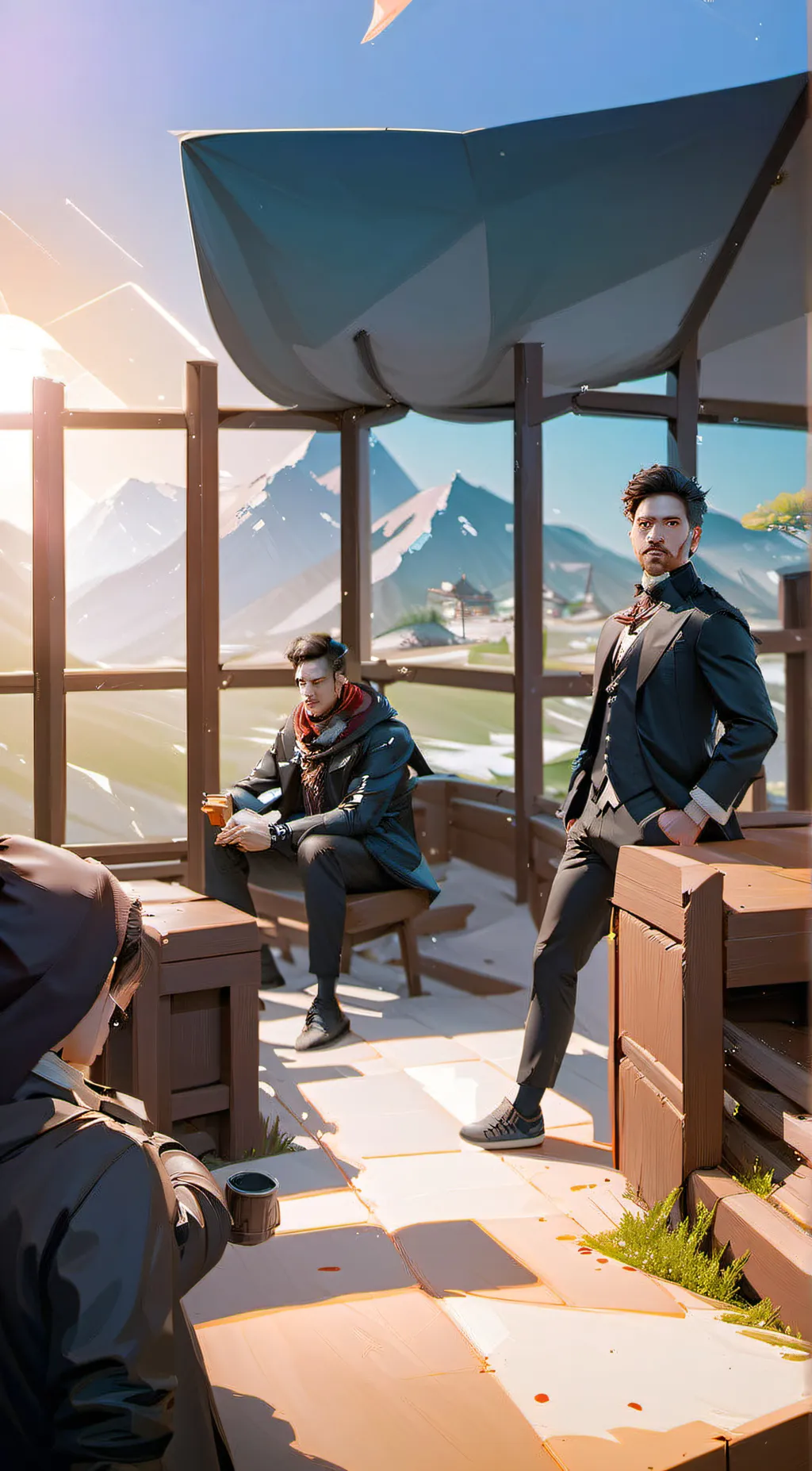 ai character: Desmond background