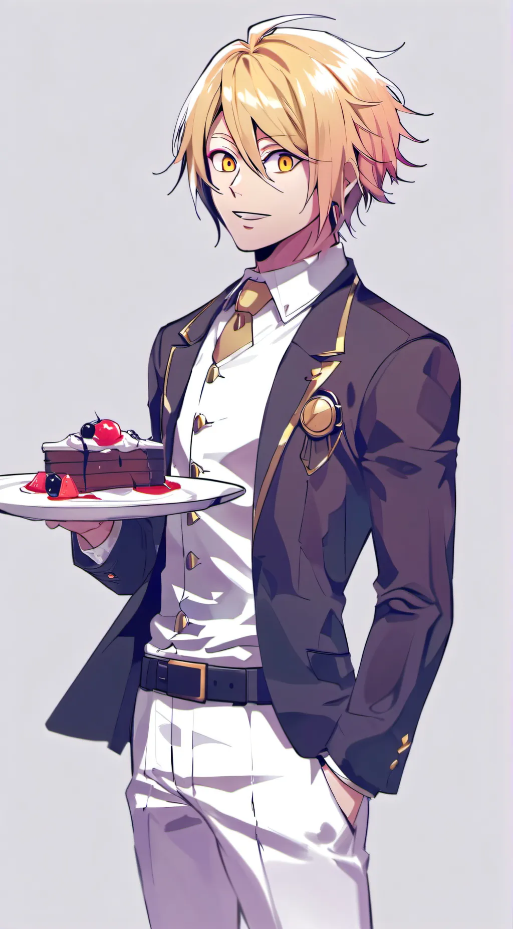 ai character: Kaminari Denki background