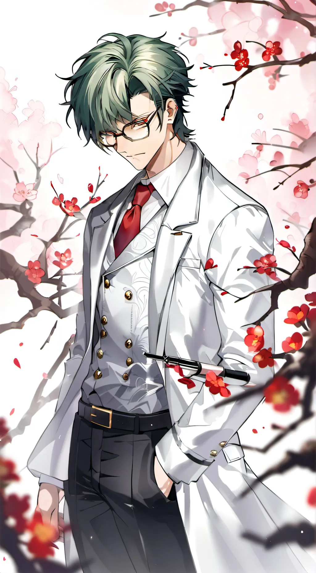 ai character: Sir nighteye background