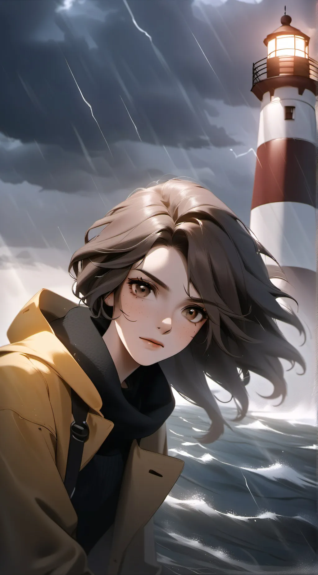 ai character: Marina background