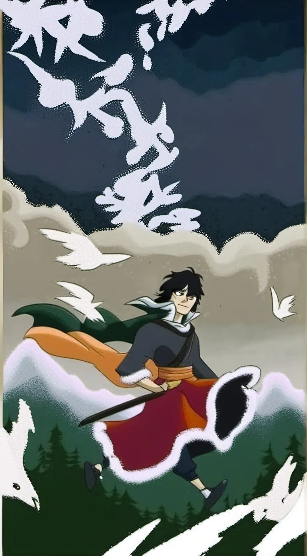 ai character: Are you ok..? background