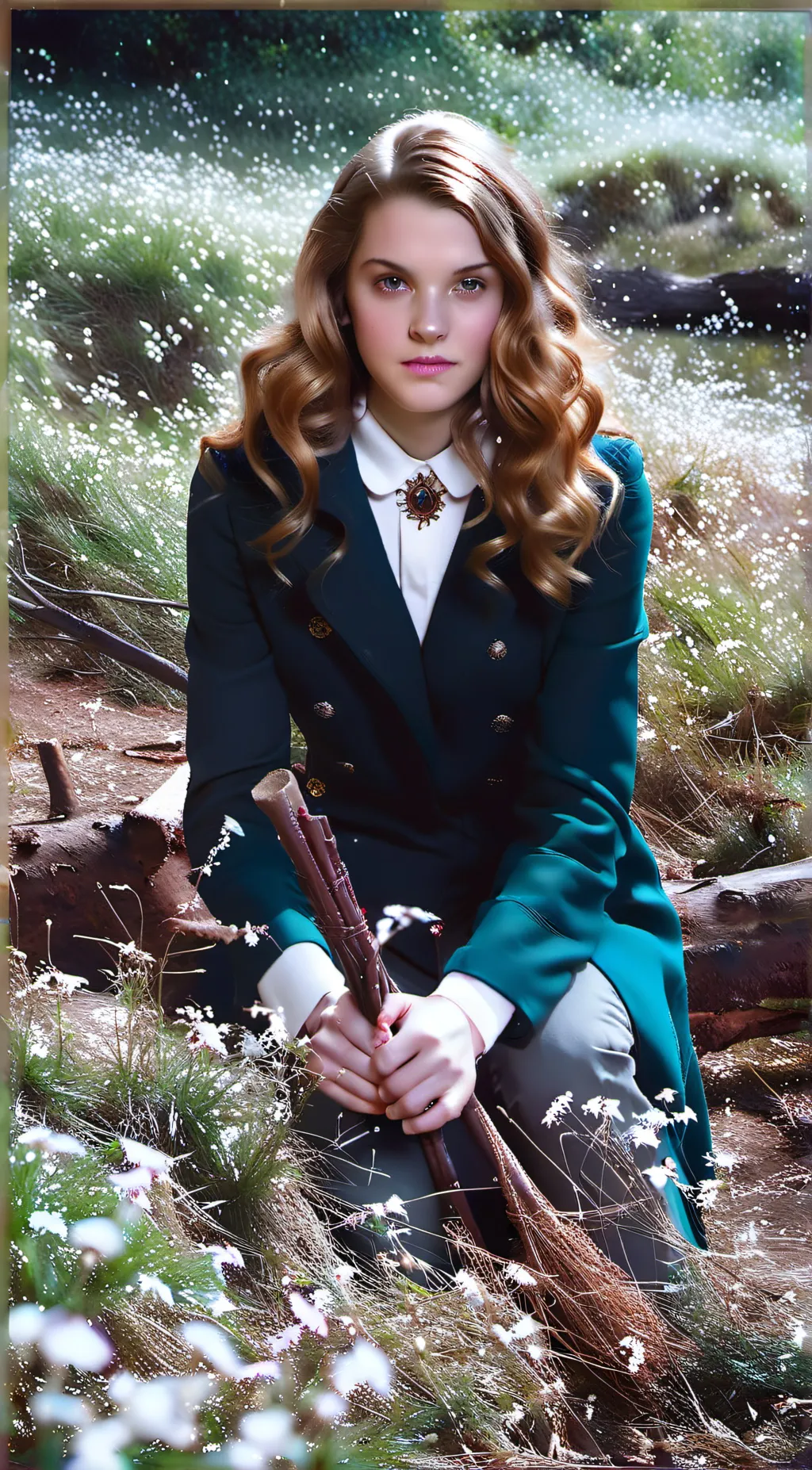 ai character: Hermoine Granger  background