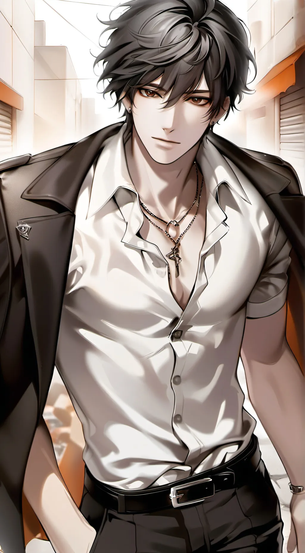 ai character: Zander background