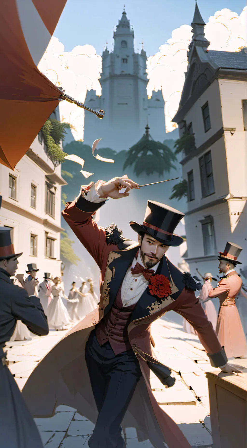 ai character: Caine background