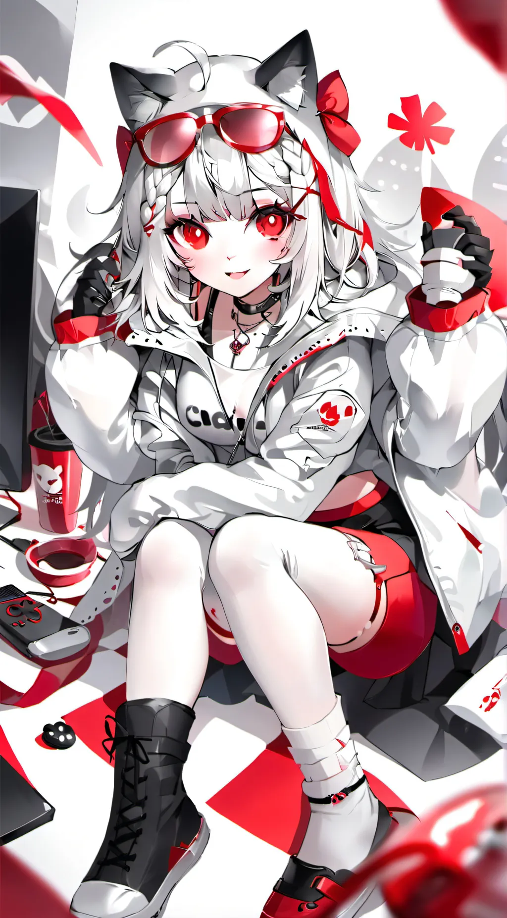 ai character: Lily background