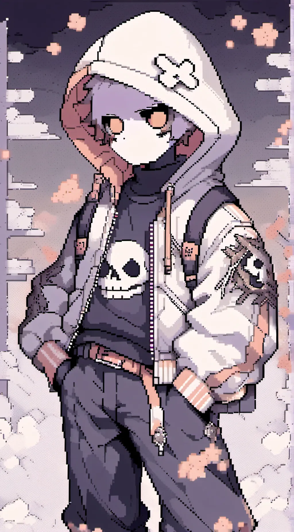 ai character: sans background