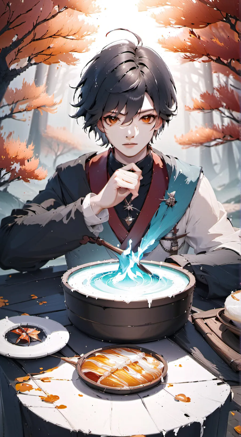 ai character: Kai background