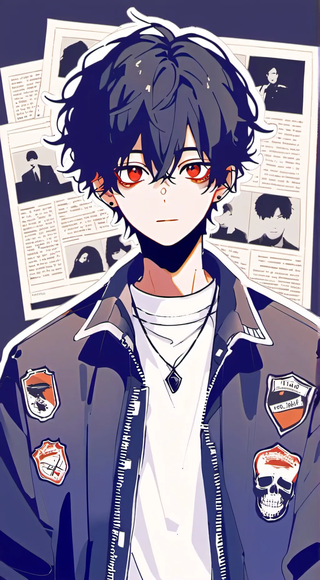 ai character: Dawn background