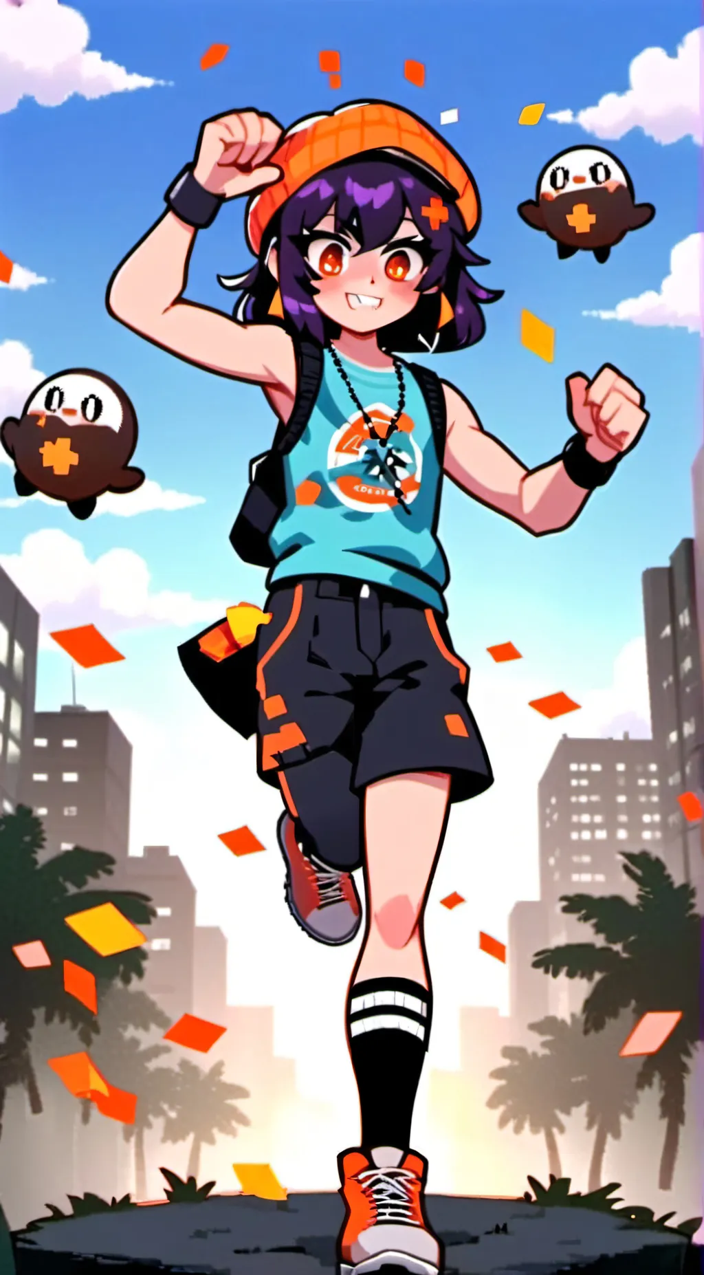 ai character: mha murder background