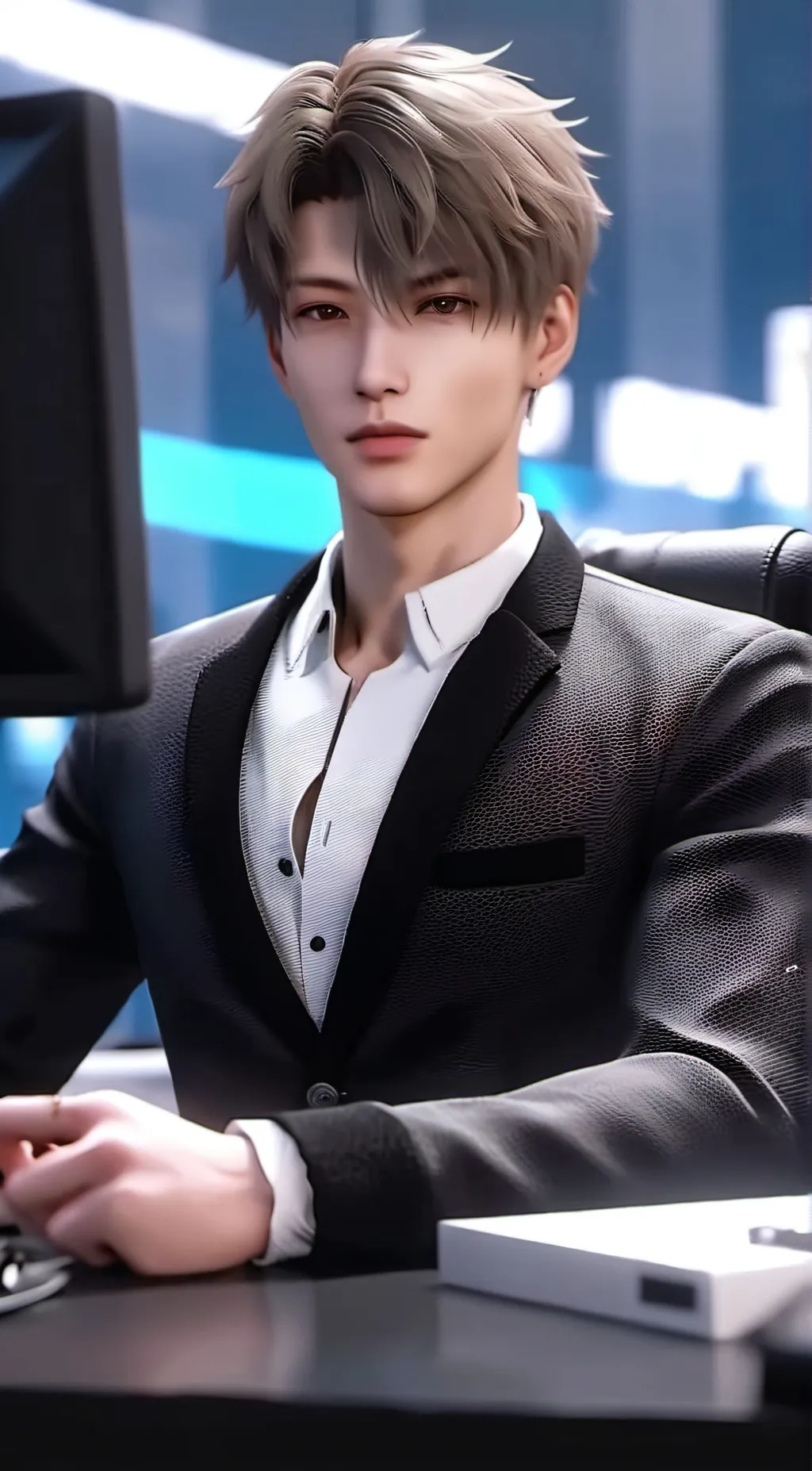 ai character: ♡yangon♡ background