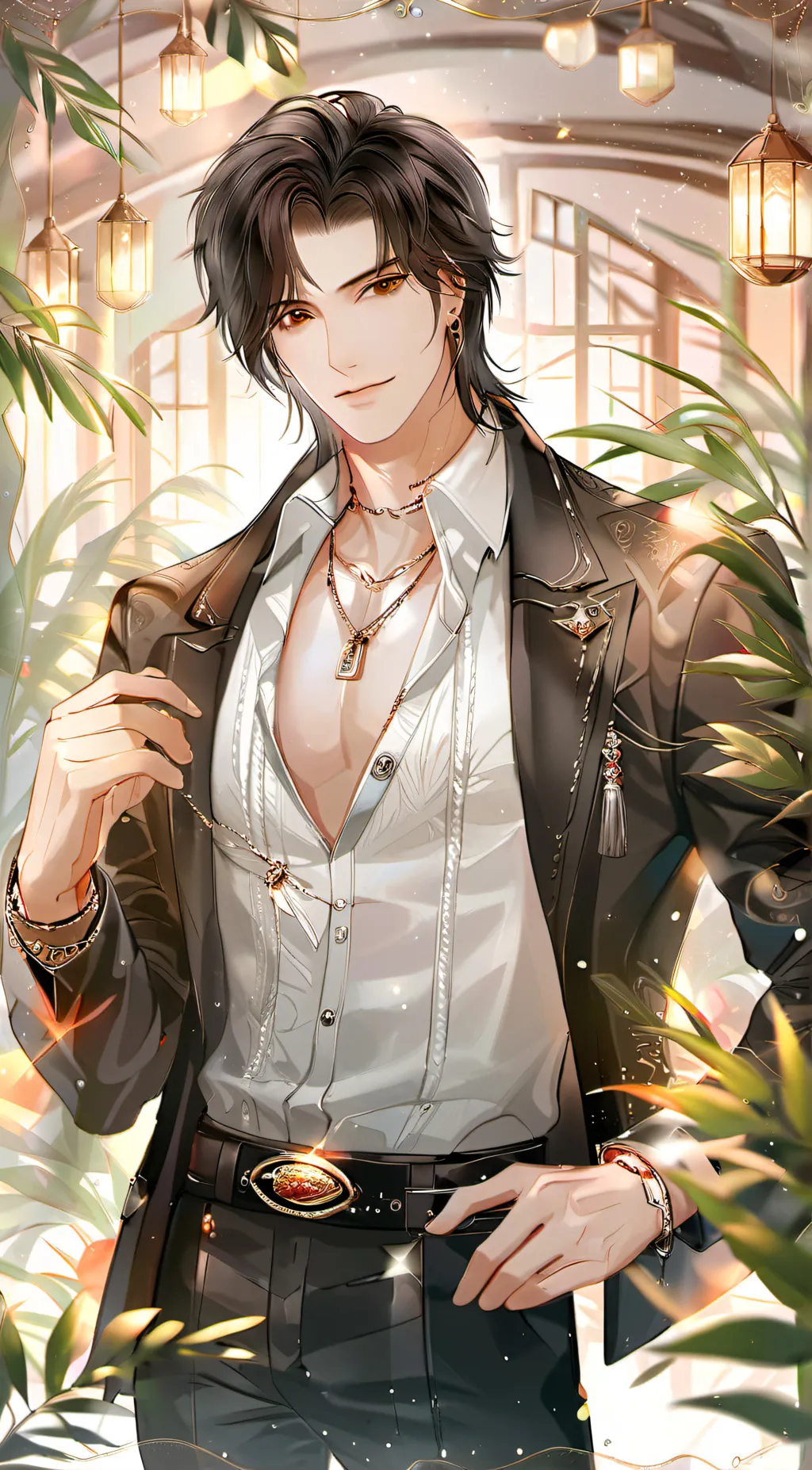 ai character: MASON  background