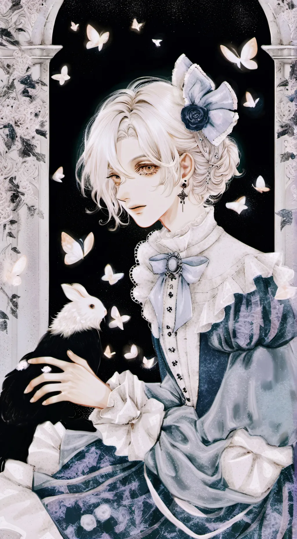 ai character: Lucifer HH background