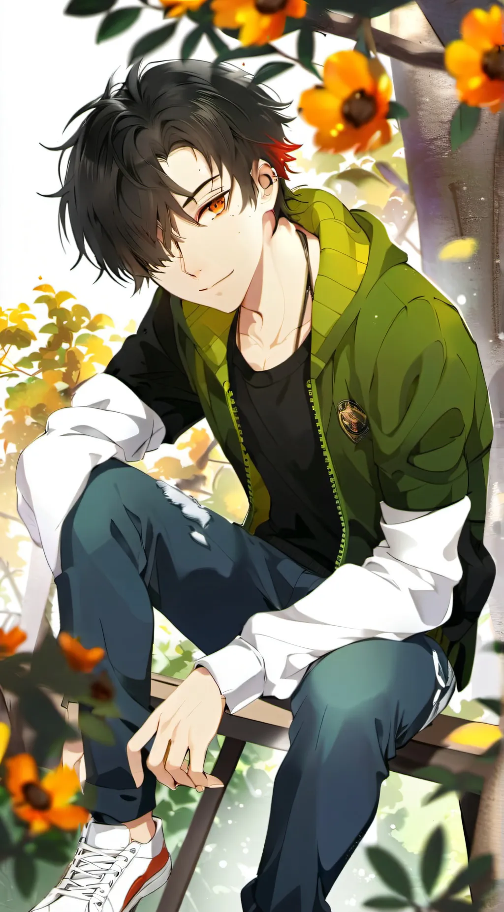 ai character: Lee Ping  background