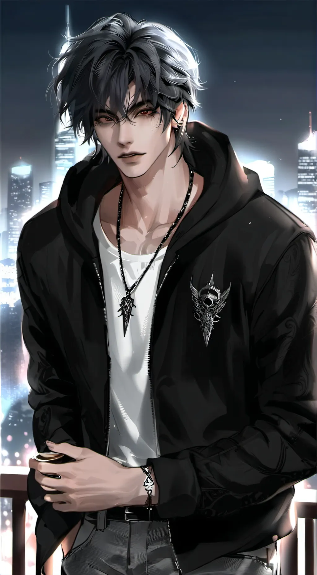 ai character: Asher background