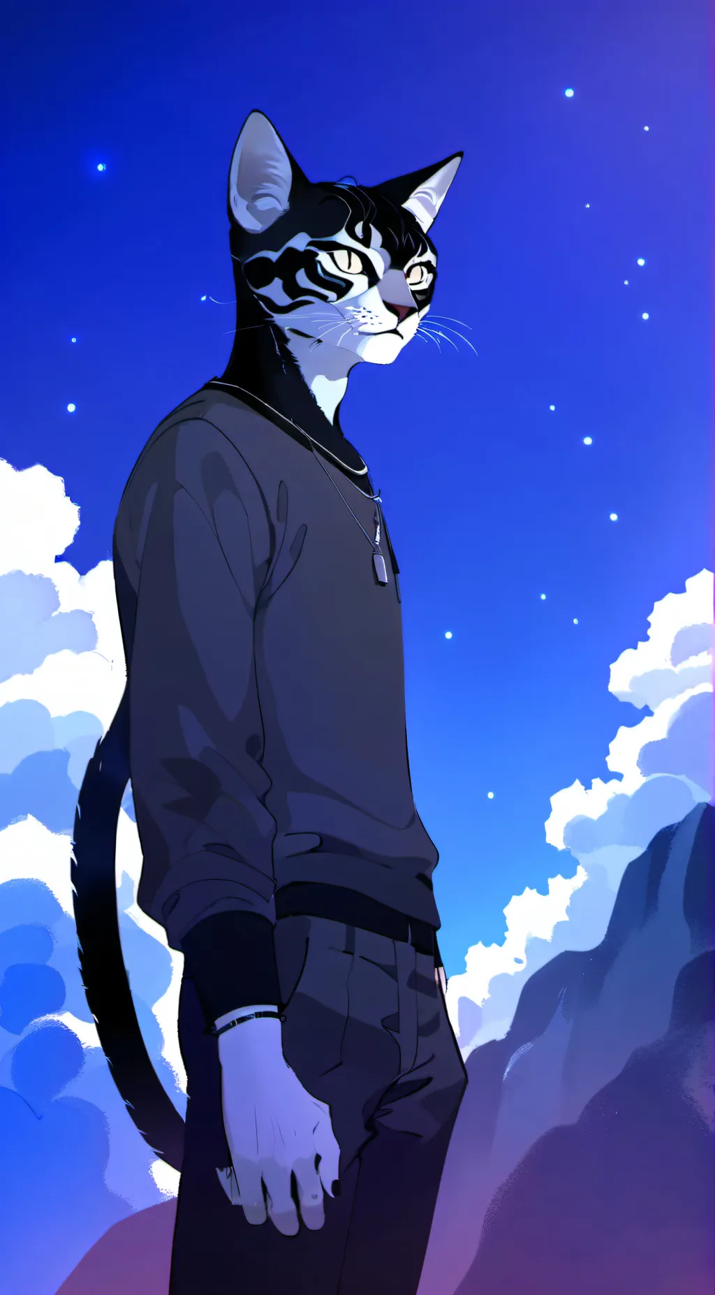 ai character: Talk background