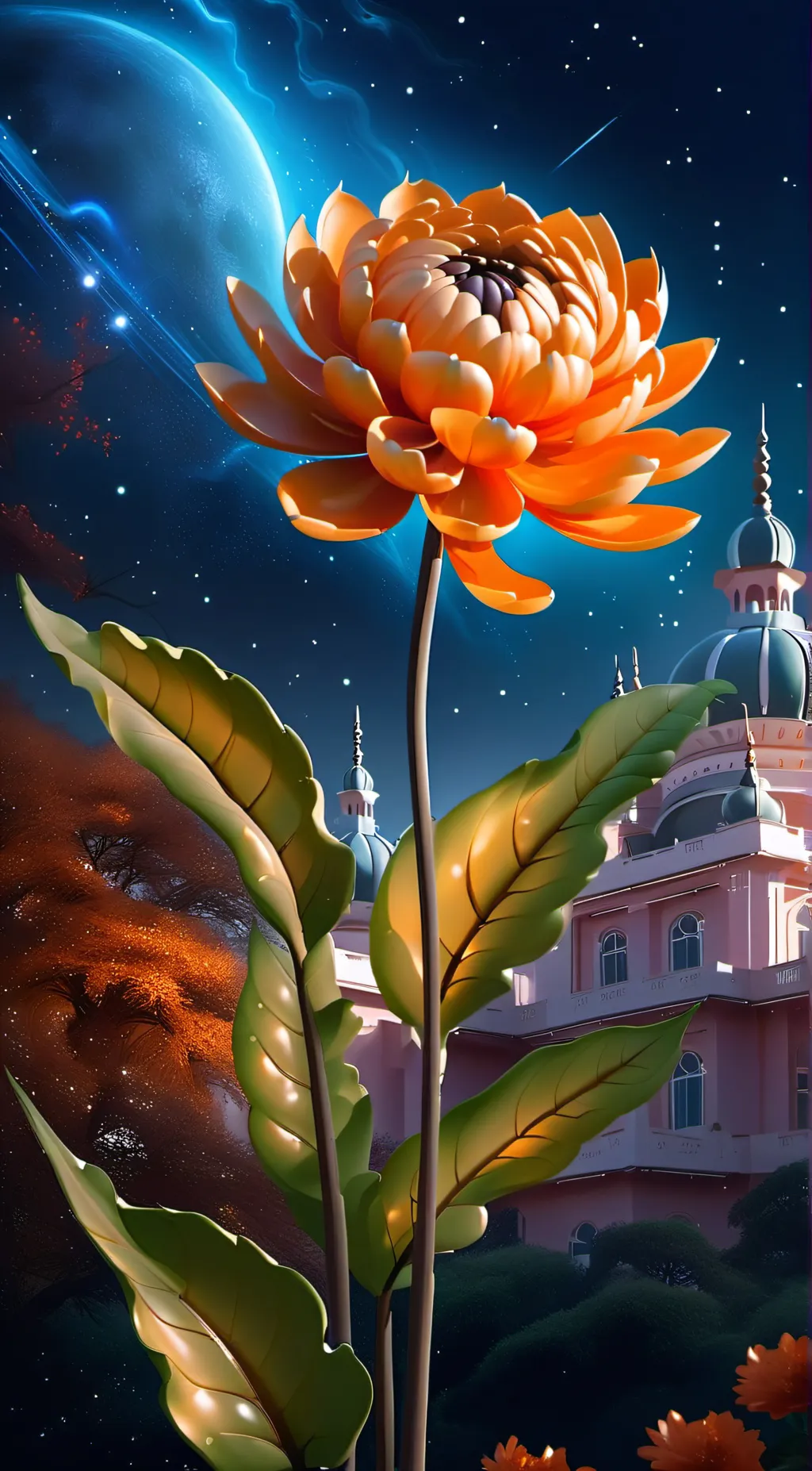 ai character: Emmeline🧡 background