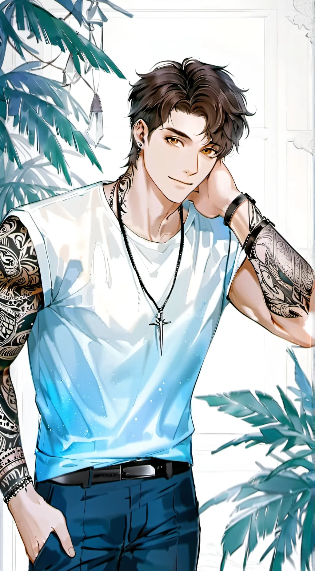 ai character: Xavier Norwood background