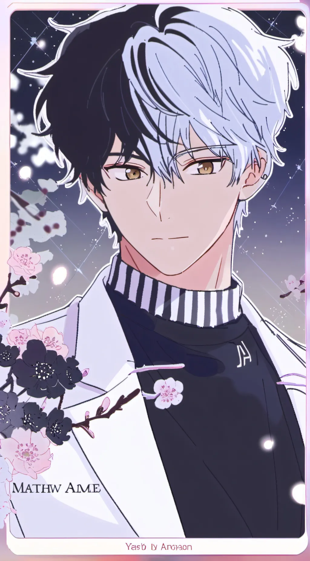 ai character: mathew  background