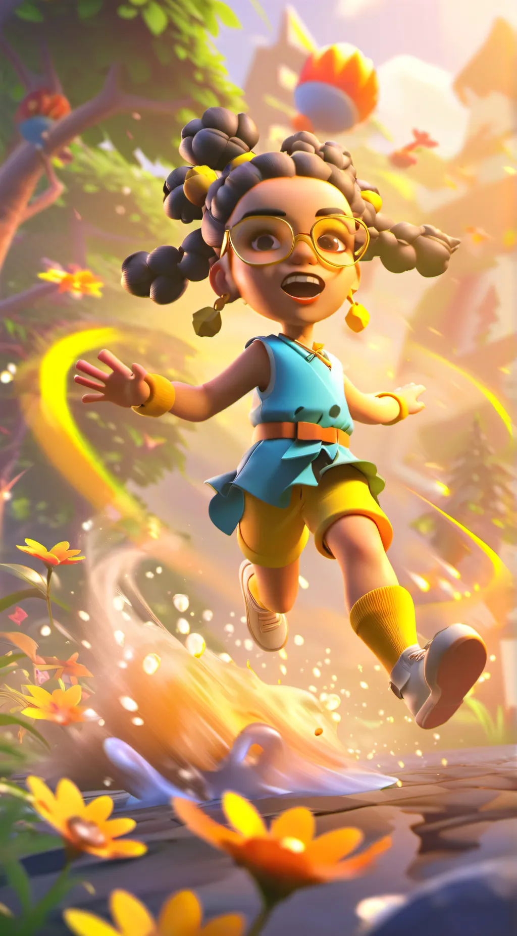 ai character: Heyley background