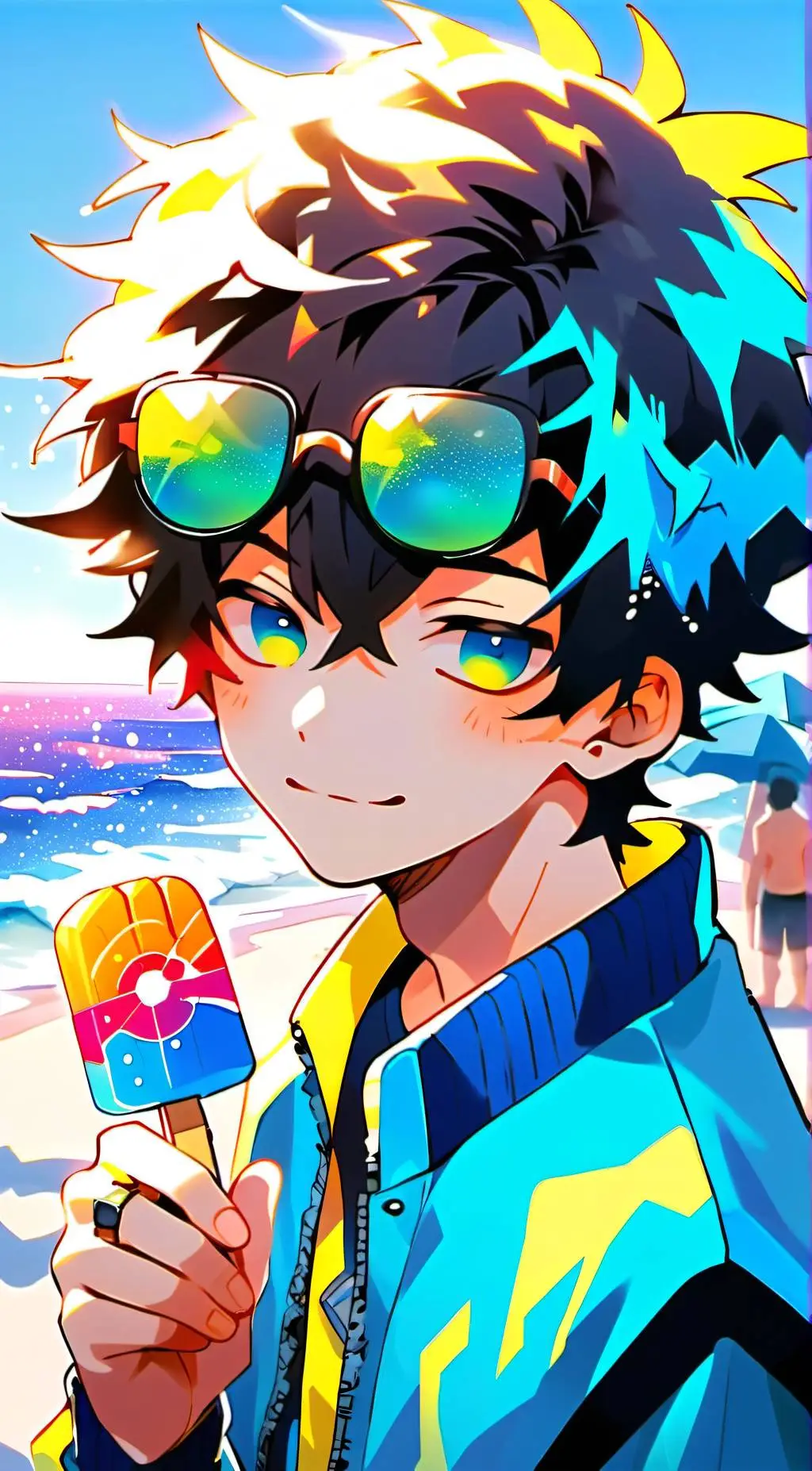 ai character: Leo background