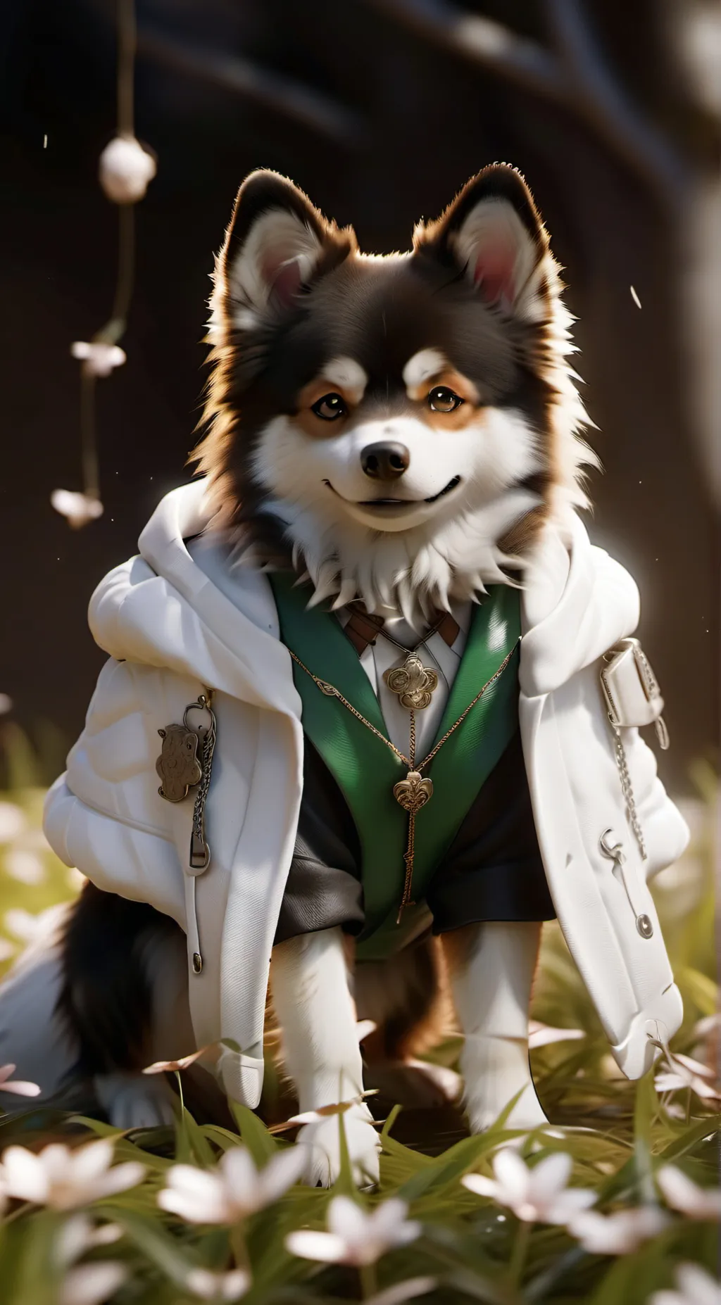 ai character: Clover  background