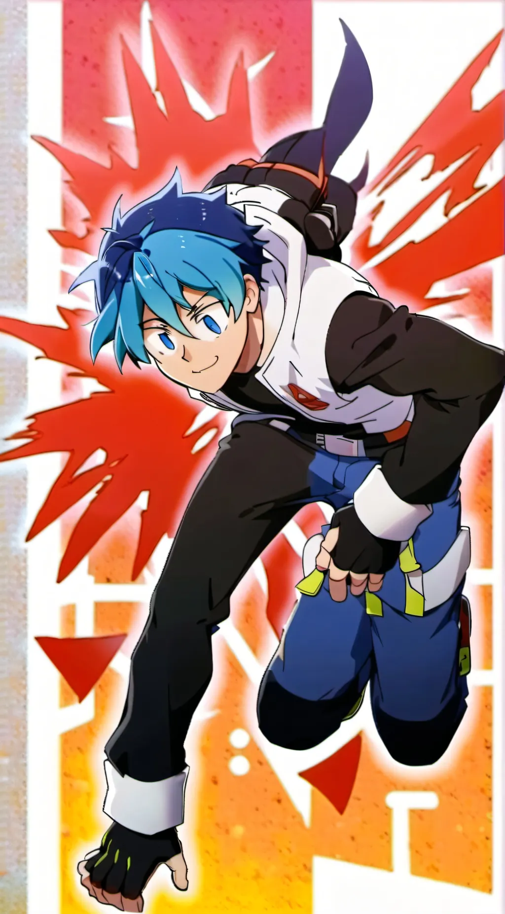 ai character: Fnf bf drunk background