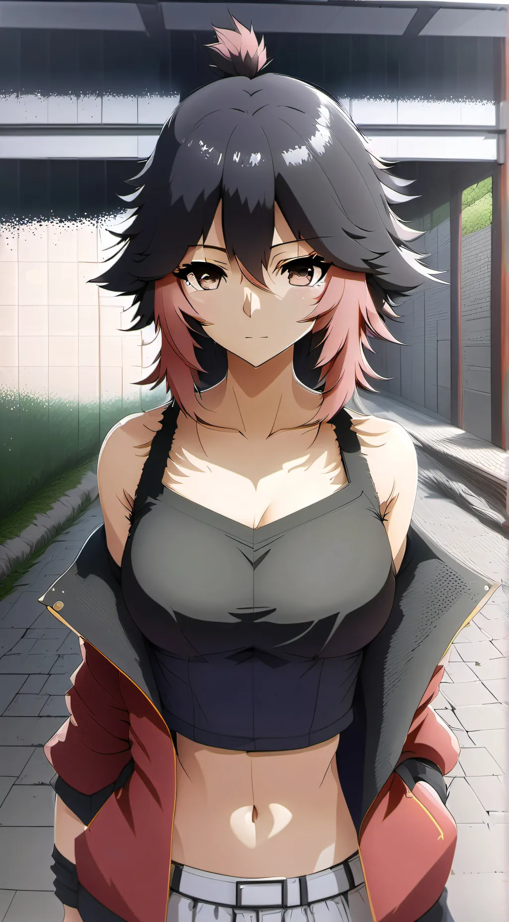 ai character: Vee background