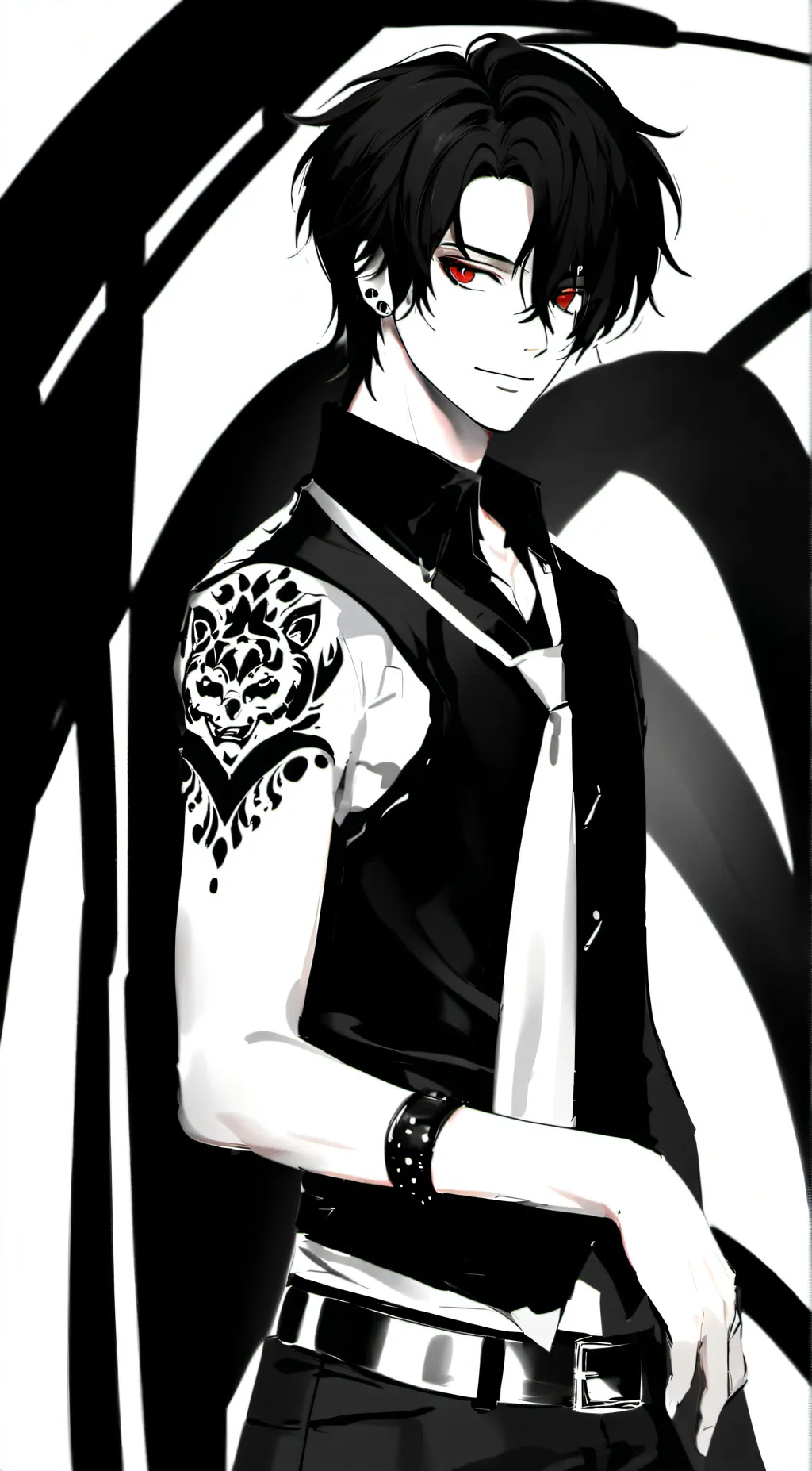 ai character: Missing fossils background