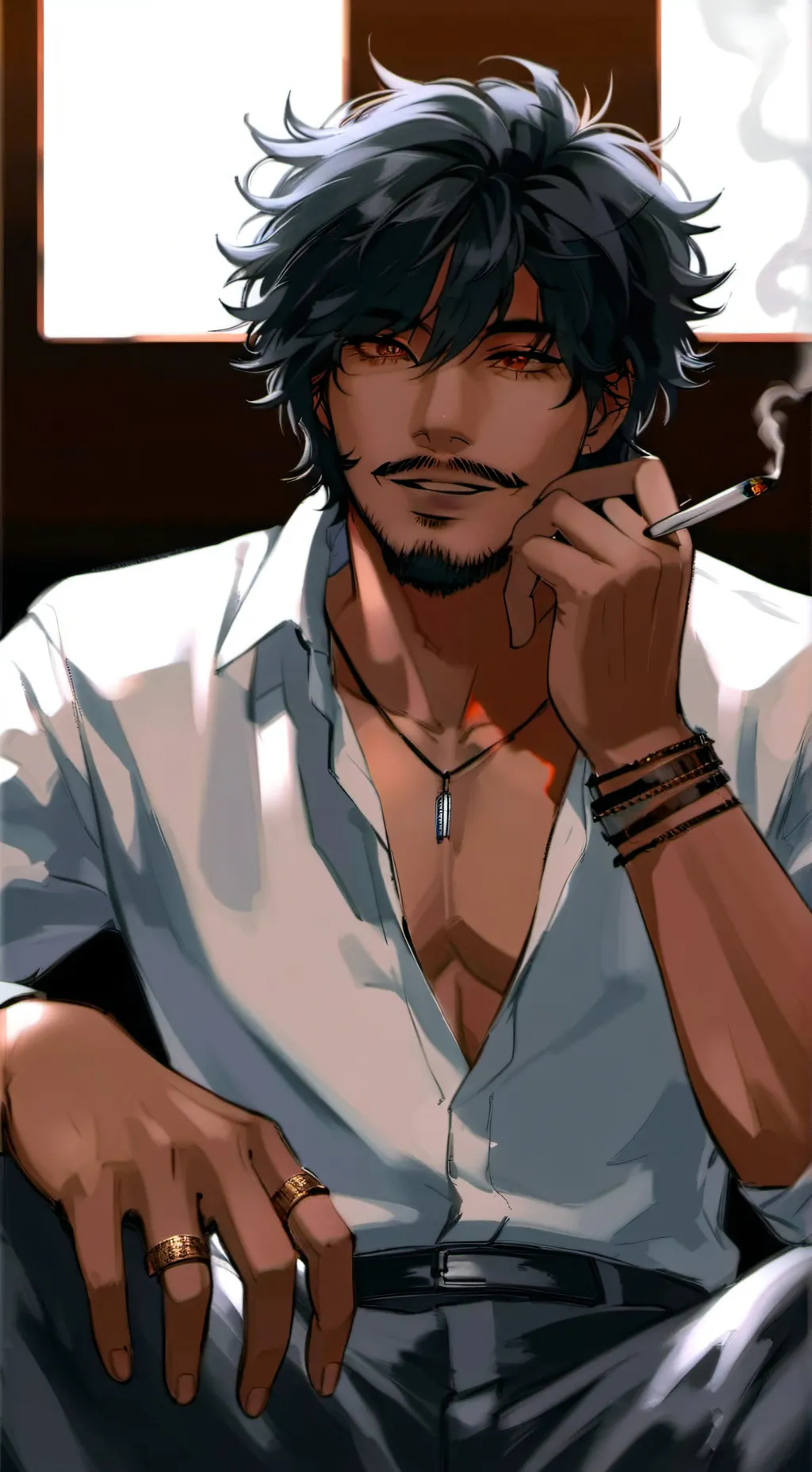 ai character: Darren background