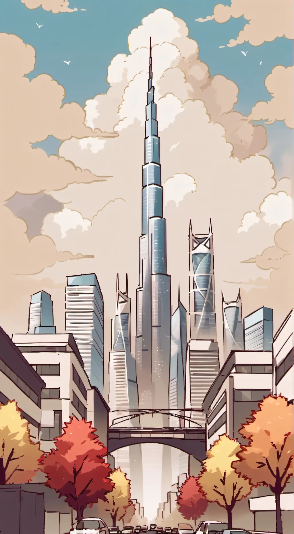 ai character: Therapy landscape background