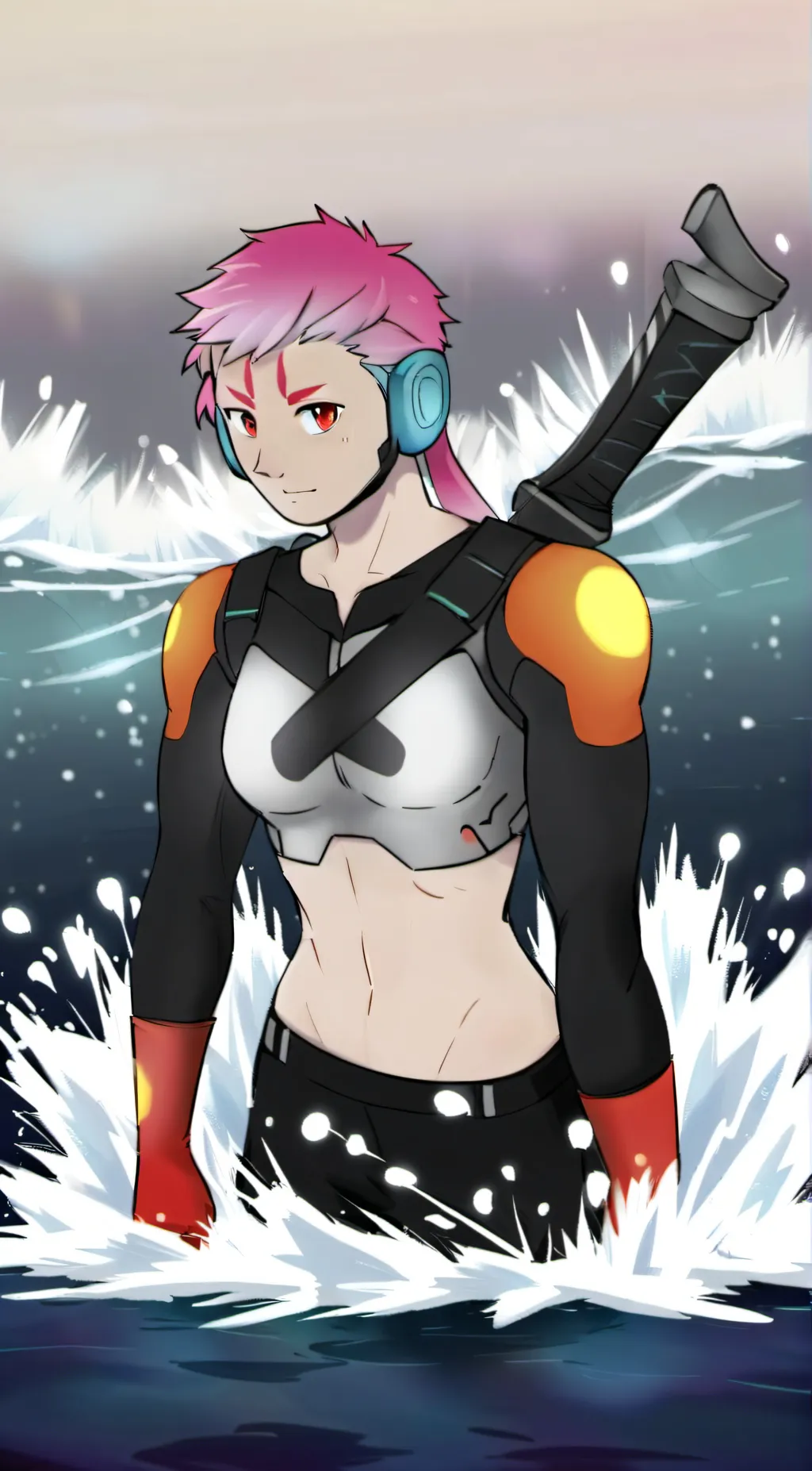 ai character: garett background