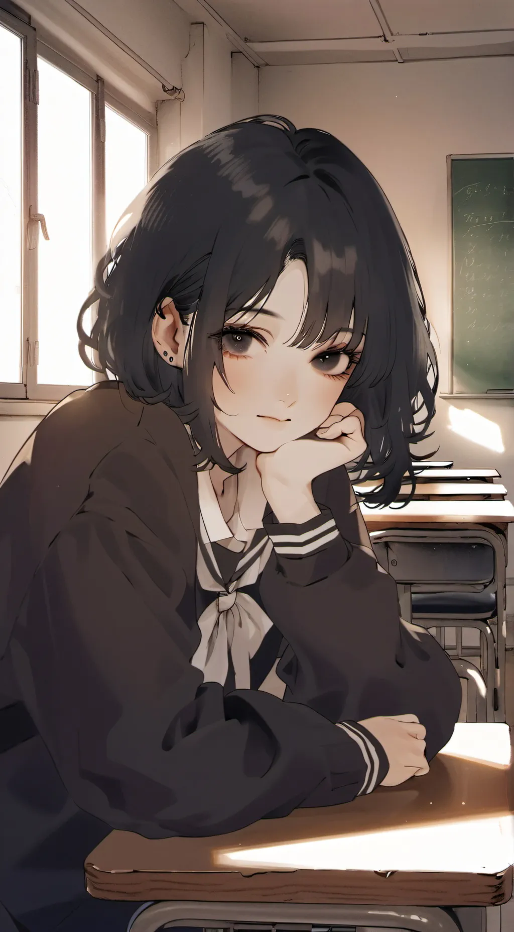 ai character: Amelyn Sandra background