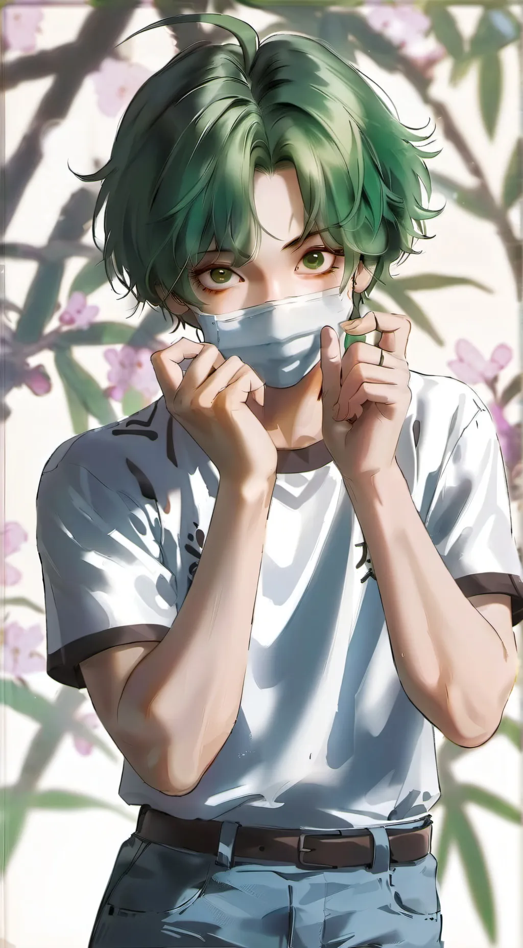 ai character: mikasa background