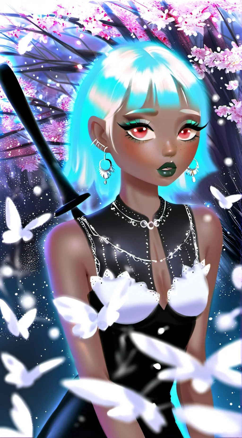 ai character: Raven background